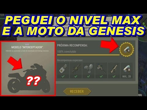 PEGUEI O NÍVEL MAX DA GÊNESIS + A MOTO ESPECIAL!! #LASTDAYONEARTH