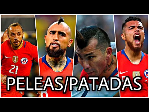 Grandes peleas y patadas de la Selección Chilena Fútbol