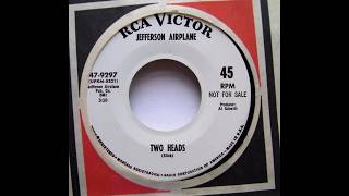 "Two Heads" Jefferson Airplane, Grace Slick song LYRICS HERE After Bathing At Baxter's LP 1967