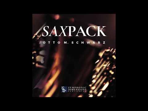SAXPACK PLAYALONG - SOLO FOR ALTO SAXOPHONE AND SOPRANO SAXOPHONE by Otto M. Schwarz