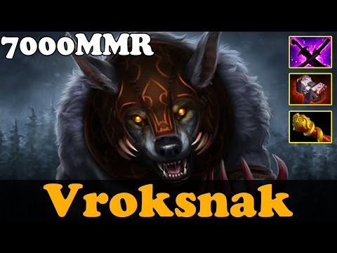Dota 2 - Vroksnak 7000 MMR Plays Ursa vol 2 - Ranked Match Gameplay