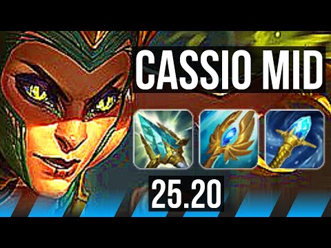 CASSIOPEIA vs SYLAS (MID) | Dominating | KR Master | 25.20