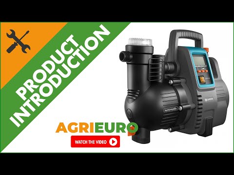 Gardena 5000/5E LCD Automatic Pump with Energy Saving Function - Product introduction
