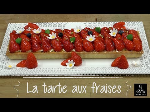 Recette tarte aux fraises