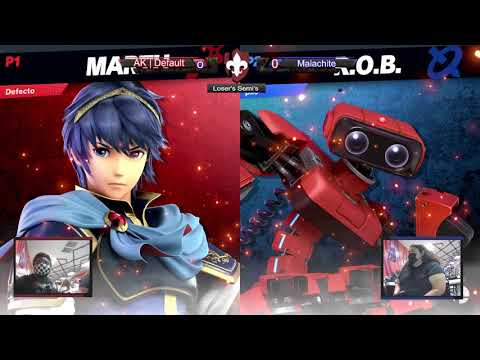 Ultimate @ TRG # 26 - AK | Default (Marth/Doc) vs RobMaster42069 (R.O.B.) [Loser's SF]