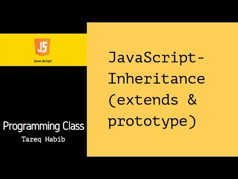 Lesson 15 Object Oriented Programming Javascript Inheritance Extends Prototype Part 2