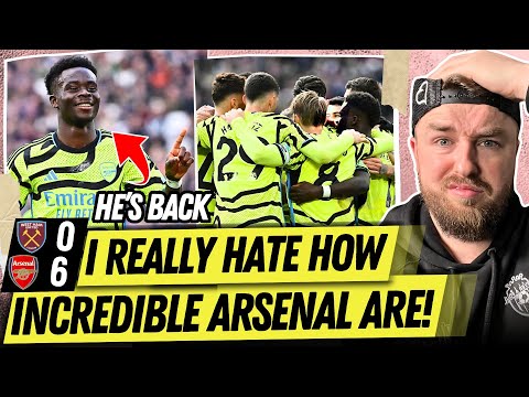 Arsenal SPINE-CHILLING Title Statement! | Saka Back To His BEST! | West Ham 0-6 Arsenal Reaction