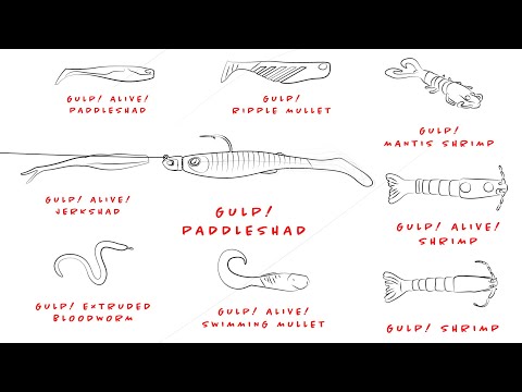 Berkley Gulp! Saltwater Paddleshad Soft Bait