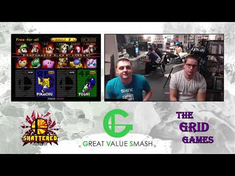 Smash 64: T-Beau (Pikachu) V The Yid (Yoshi) - Shattered 90 Tourney