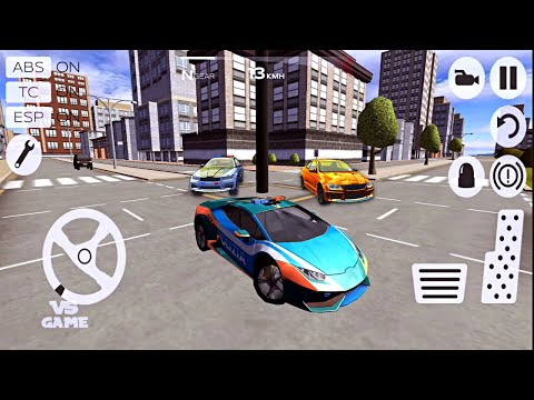 Free Car Driving Game Supercar Lamborghini | Extreme Car Driving Racing 3D Android Gameplay