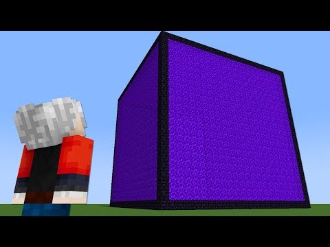 MINECRAFT ama GİZLİ KÜP PORTAL ŞANS BLOKLARI VAR!