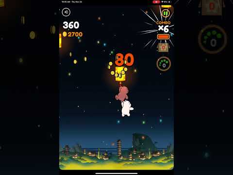 Playing Big Air Bears Game In CN Arcade!