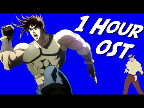 1 Hour Joseph Joestar OST Jojo's Bizarre Adventure Track 21 - Overdrive Theme Extended