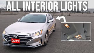 How to Replace Interior Lights (COMPLETE GUIDE) - Hyundai Elantra (2019-2020)