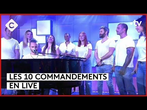 Les 10 commandements - “L’envie d’aimer” - Live - C à vous - 24/04/2024