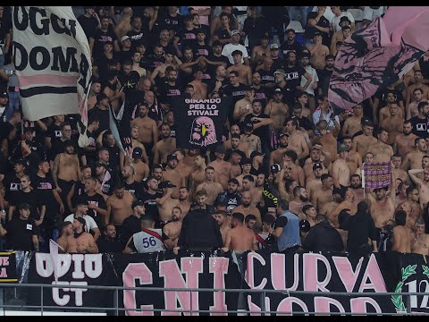 L'ARRIVO DEI PALERMITANI A NAPOLI INIZIO SECONDO TEMPO // ULTRAS