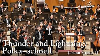 Download lagu ポルカ「雷鳴と電光」/J.シュトラウスⅡ  Thunder and Lightning, Polka-schnell/Johann Strauss Ⅱ  リアンフィルハーモニックオーケストラ2026 mp3