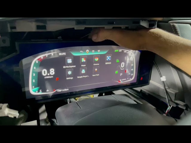 Мультимедийная приборная панель Video 4