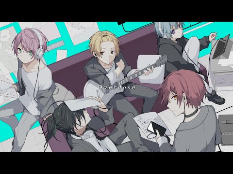【合唱】Overdose/5人で歌ってみた【KnightA-騎士A】