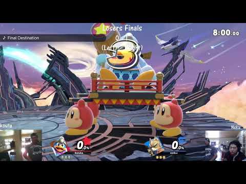 OcoSmash 4 Ultimate Singles: Kouta (R.O.B., King Dedede) vs. Neku (Fox) - Losers Finals