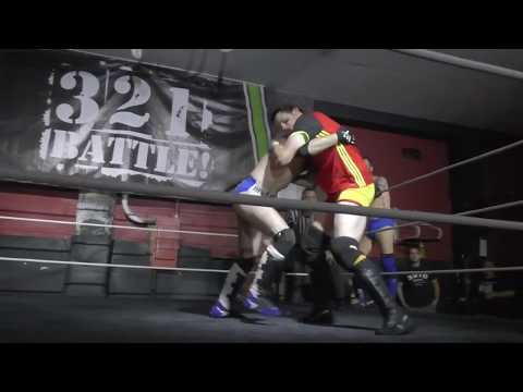 Daniel Makabe & Kaden Talbain/Steve West & Sage - Tag Match - 3-2-1 BATTLE! - 08/11/2017