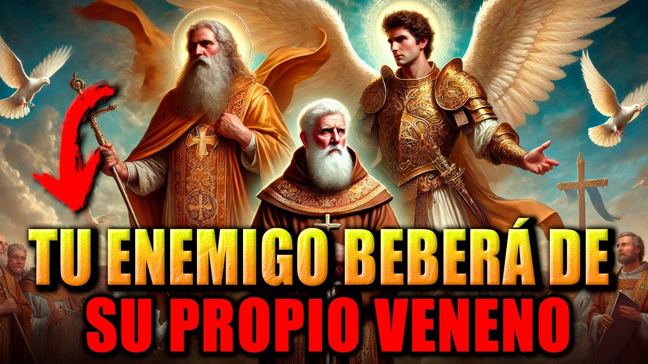 🛑SAN BENITO, SAN MIGUEL Y SAN CIPRIANO - PODEROSA ORACIÓN PARA DEVOLVER MAGIAS Y DERROTAR ENEMIGOS