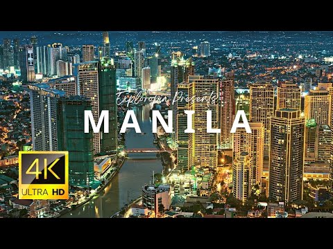 Manila, Philippines ???????? in 4K ULTRA HD 60FPS by Drone