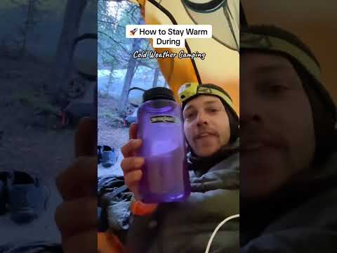 The ONLY Thing You Need to Stay Warm During Cold Camping #backpacking