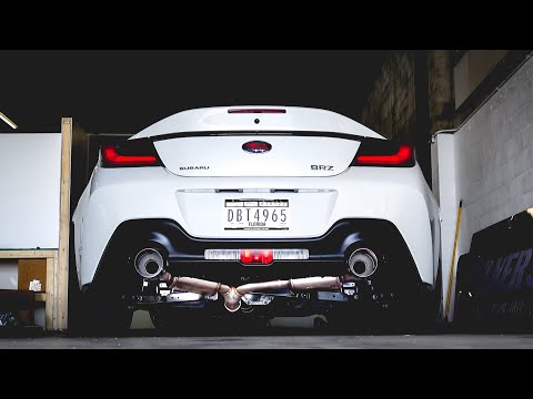 22 BRZ & GR86 MXP Comp RS Exhaust Install & Sound Clips