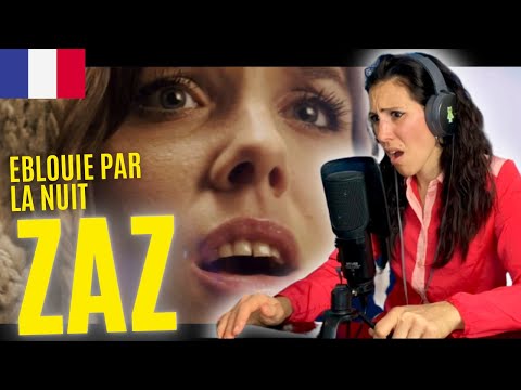 FIRST TIME HEARING ZAZ - Eblouie Par La Nuit REACTION #zaz #france #reaction #réaction #firsttime