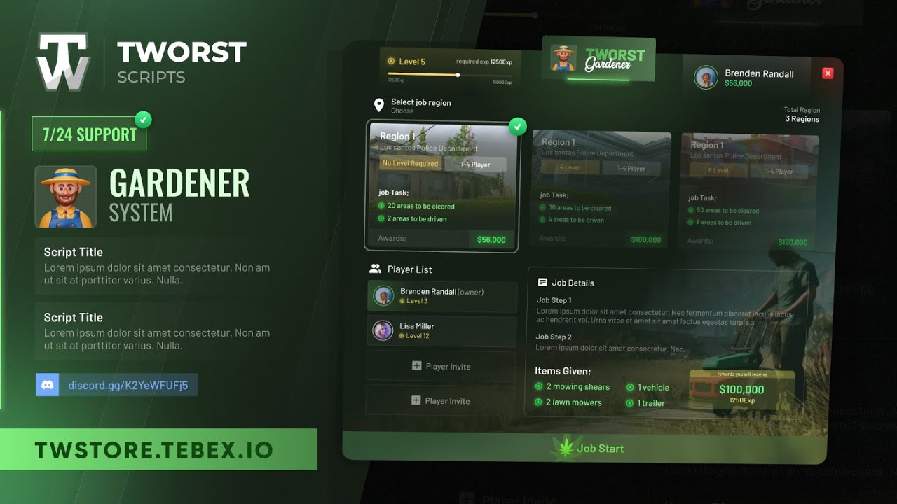 [4-in-One Job Bundle (4 Multiplayer Job)] ESCROW 20% video 3