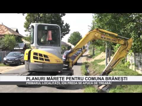 Planuri marete pentru comuna Branesti - www.columnatv.ro