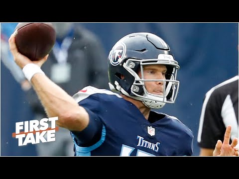 萊恩-坦內希爾是合法的NFL MVP候選人嗎？第一輪辯論 (Is Ryan Tannehill a legit NFL MVP candidate? First Take debates)