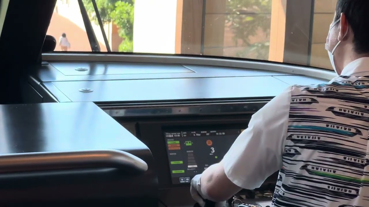 【希少？】ディズニーリゾートライン「手動運転」