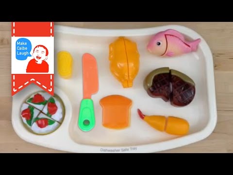 Velcro Food Toy Cutting Plastic Strawberry Cream Cake Playset for teaching food to children Video