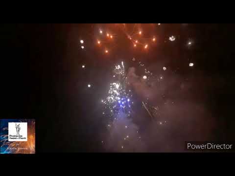 Pirotecnia Nadal-Martí castillo in Fuencaliente 2021 #fireworks #pirotecnia #valencia