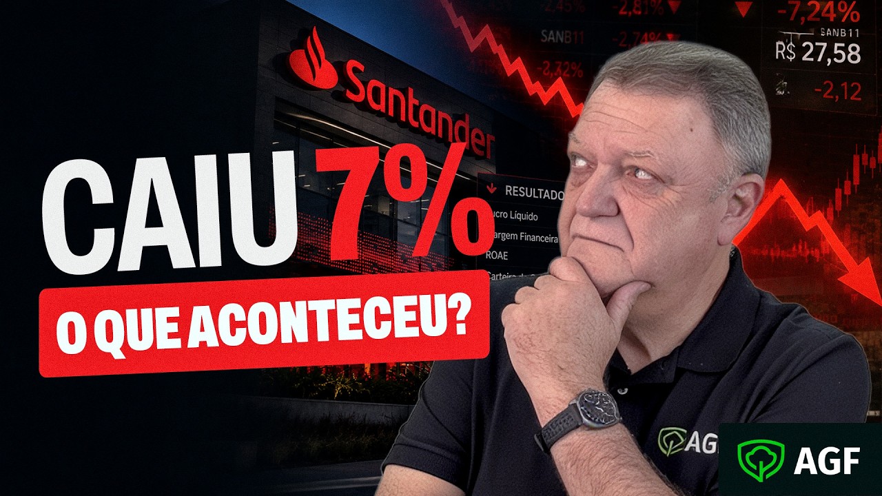 Resultado decepcionante do Santander (SANB11)!