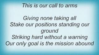 Jag Panzer - Call To Arms Lyrics