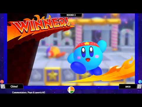Seco (Yoyo) vs Chino (Fighter) - Kirby Fighters India Tournament #11