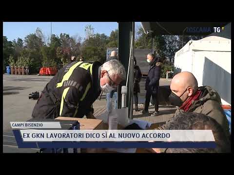 2022-01-22 CAMPI BISENZIO - EX GKN LAVORATORI DICO SÌ AL NUOVO ACCORDO