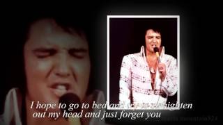 Elvis Presley - It&#39;s Midnight ( remixed. Pure Elvis Sound ) with lyrics