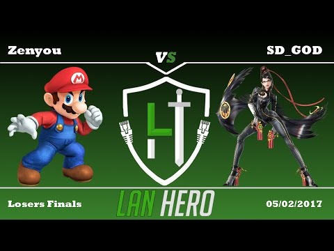 LAN Hero Tuesday #26 eM | Zenyou (Mario) Vs SD_GOD (Bayo) - Losers Finals