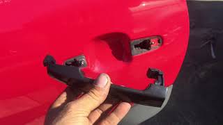 Pontiac Vibe GT broken door handle replacement
