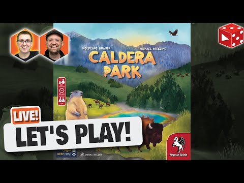 Caldera Park - Live Let's aPlay mit Flo & Ben