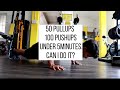 Can I Do It? 50 Pullups 100 Push-ups under 5mins || Thef3gym || Lamka
