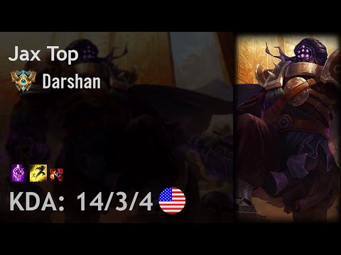 Jax Top vs Camille - Darshan - NA Challenger Patch 7.1
