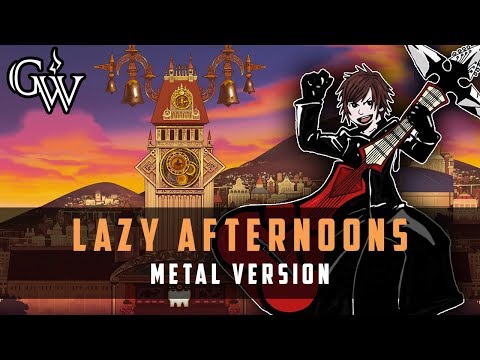 KINGDOM HEARTS METAL ► Lazy Afternoons | Guitar Cover