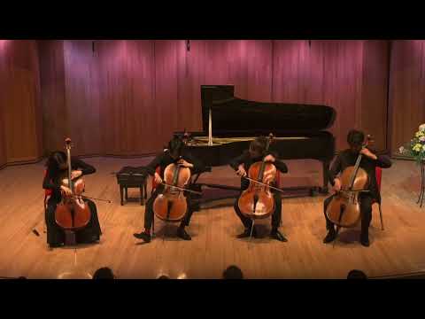 The Galvin Cello Quartet - D. Popper, Polonaise de Concert (LIVE 2025)
