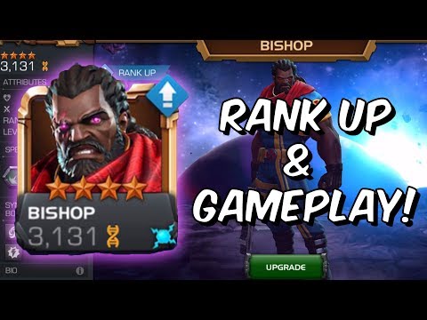 4 Star Bishop Rank Up, Abilities & Gameplay - Marvel Contest Of Champions