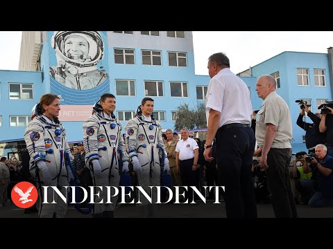 Live: Roscosmos cosmonaut hands over International Space Station command to ESA astronaut